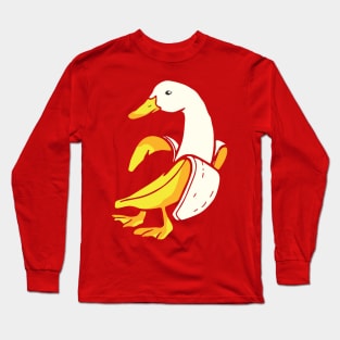 Banana Duck Long Sleeve T-Shirt